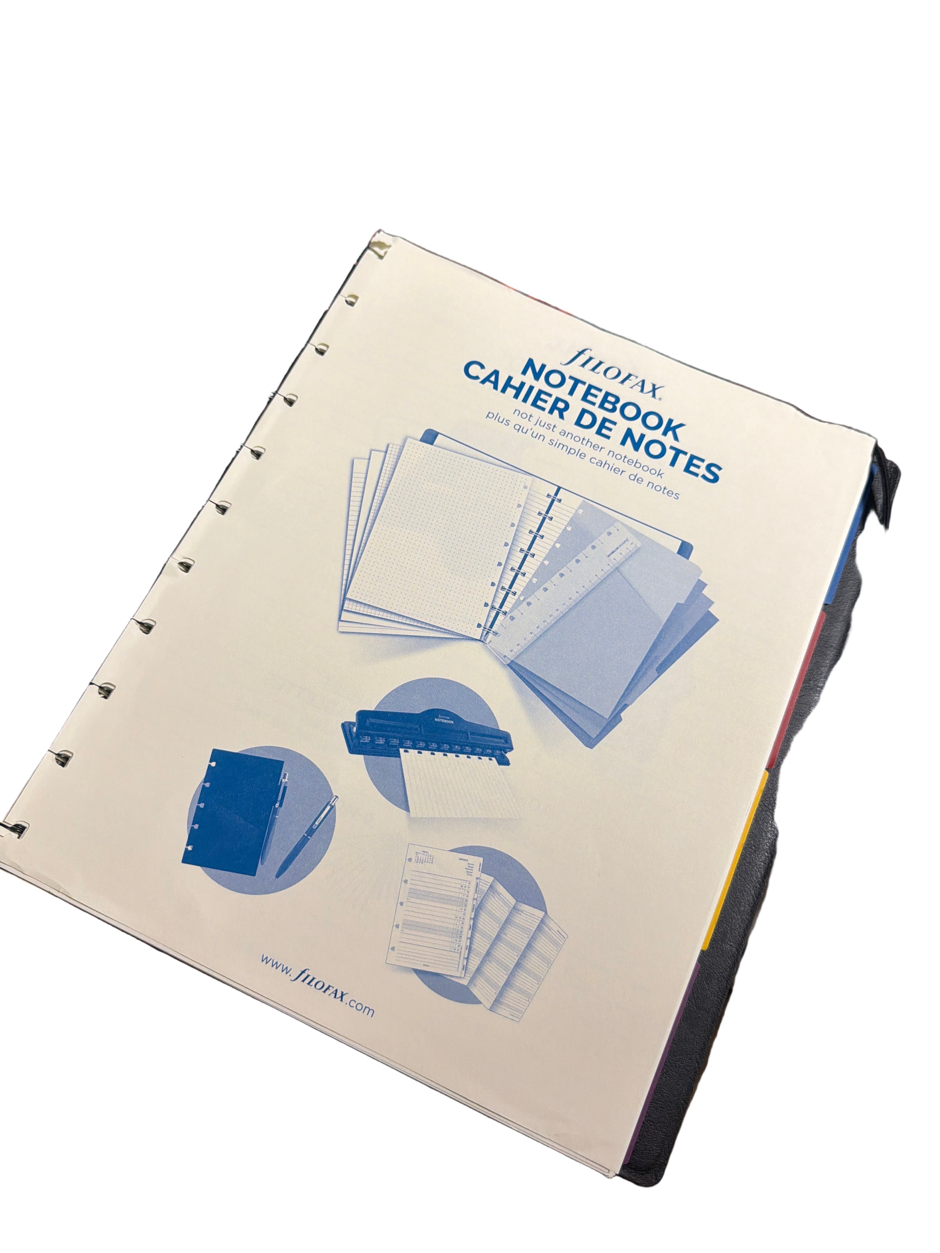 FFAX NOTEBOOK 10-7/8X8-1/2 BLACK