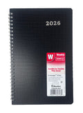 Weekly Time Manager Duraflex Black