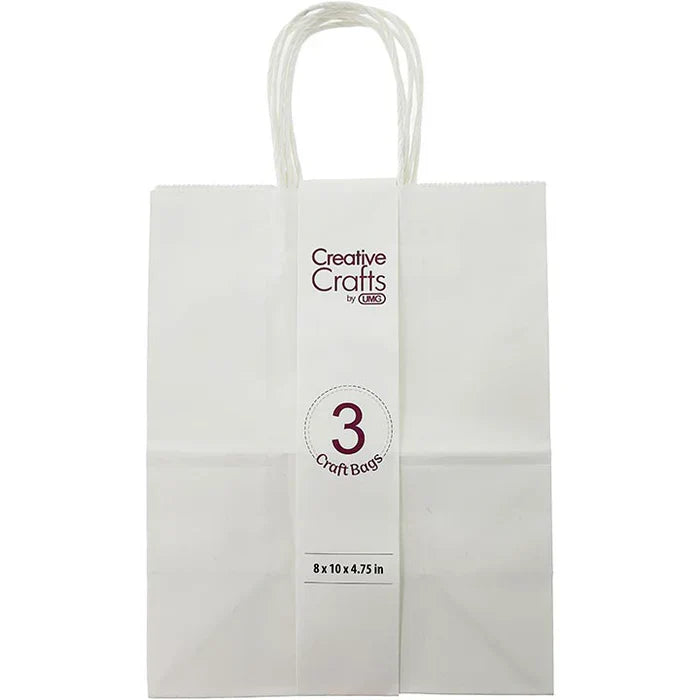 Craft Bag Medium | White | 8x4.75x10in | 3pc
