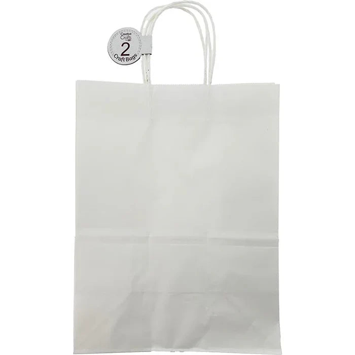 Craft Bag Large | White | 10x5.5x13IN | 2pc