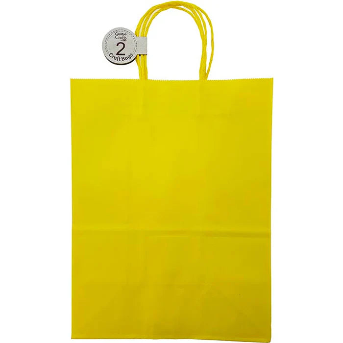 Craft Bag Large | Yellow | 10x5.5x13IN | 2pc