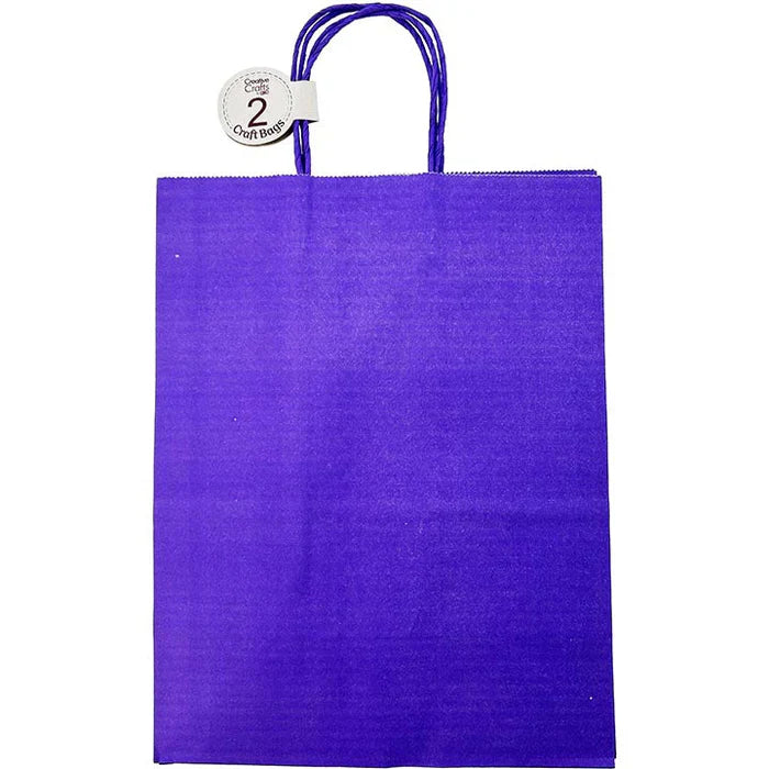 Craft Bag Large | Dark Purple | 10x5.5x13in x| 2 pc