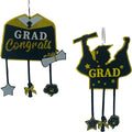 Felt Sign Dangler W/Glitter | 2 Assorted | 11x19in | 27.94x48.26cm