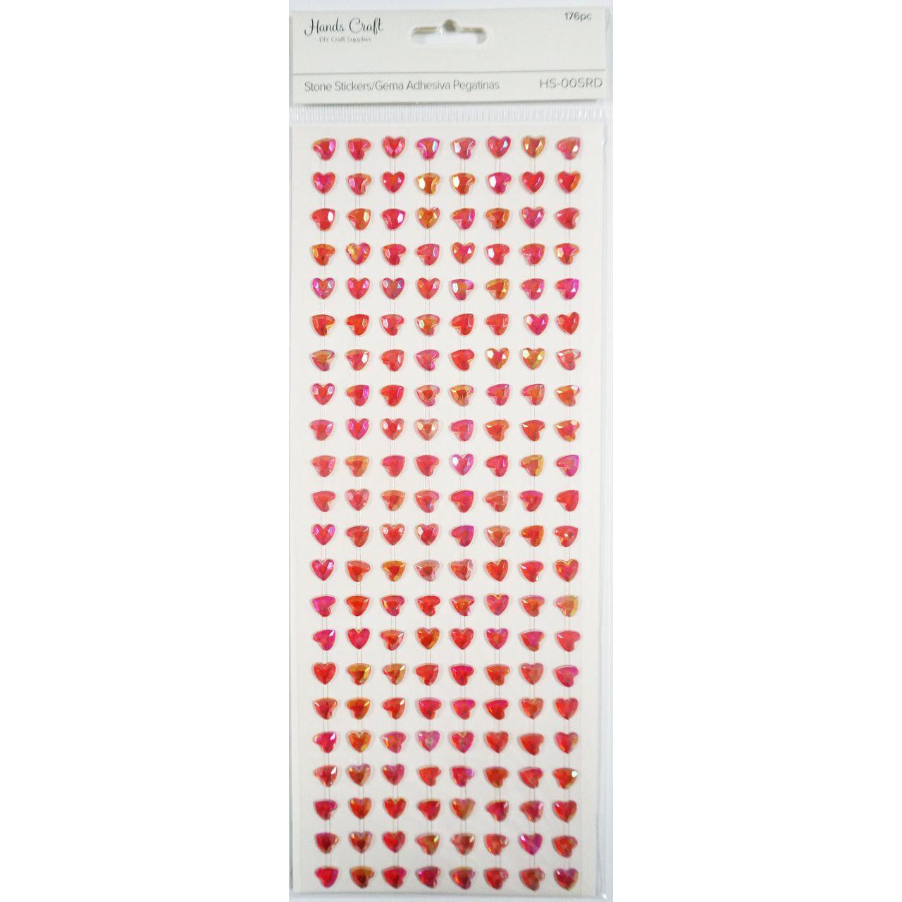 STICKERS | RED HEART STONE