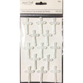 PEARL CROSS STICKERS 13 PC