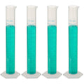 4-pack PP Graduated Cylinders, 10-100mL