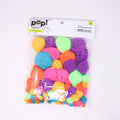 POMS BOLD ASSORTED 100PC
