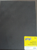 Black foam sheet 9x12