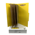 FILE FOLDER 3 PARTITION YELLOW LEGAL BOX/10