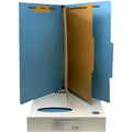 File Folder | 2 Partition | Blue | Legal | Box/15