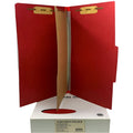 FILE FOLDER 1 PARTITION RED LEGAL BOX/20