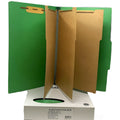 File Folder | 3 Partition | Dark Green | Legal | Box/10
