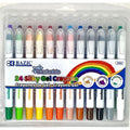 24 Color Silky Gel Crayon