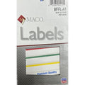 FILE FOLDER LABELS ASST 9/16" X 3-7/16" 248 PC