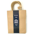 GIFT BAG PAPER BROWN CRAFT LARGE SACK