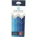 #2 HB PENCIL BLUE COLORS