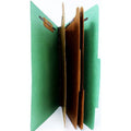 3 Partition Folder Letter Green