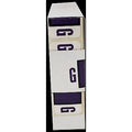 LATERAL FOLDERS LETTER G VIOLET BOX/500