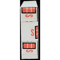 LATERAL FOLDERS LETTER S PINK BOX/500