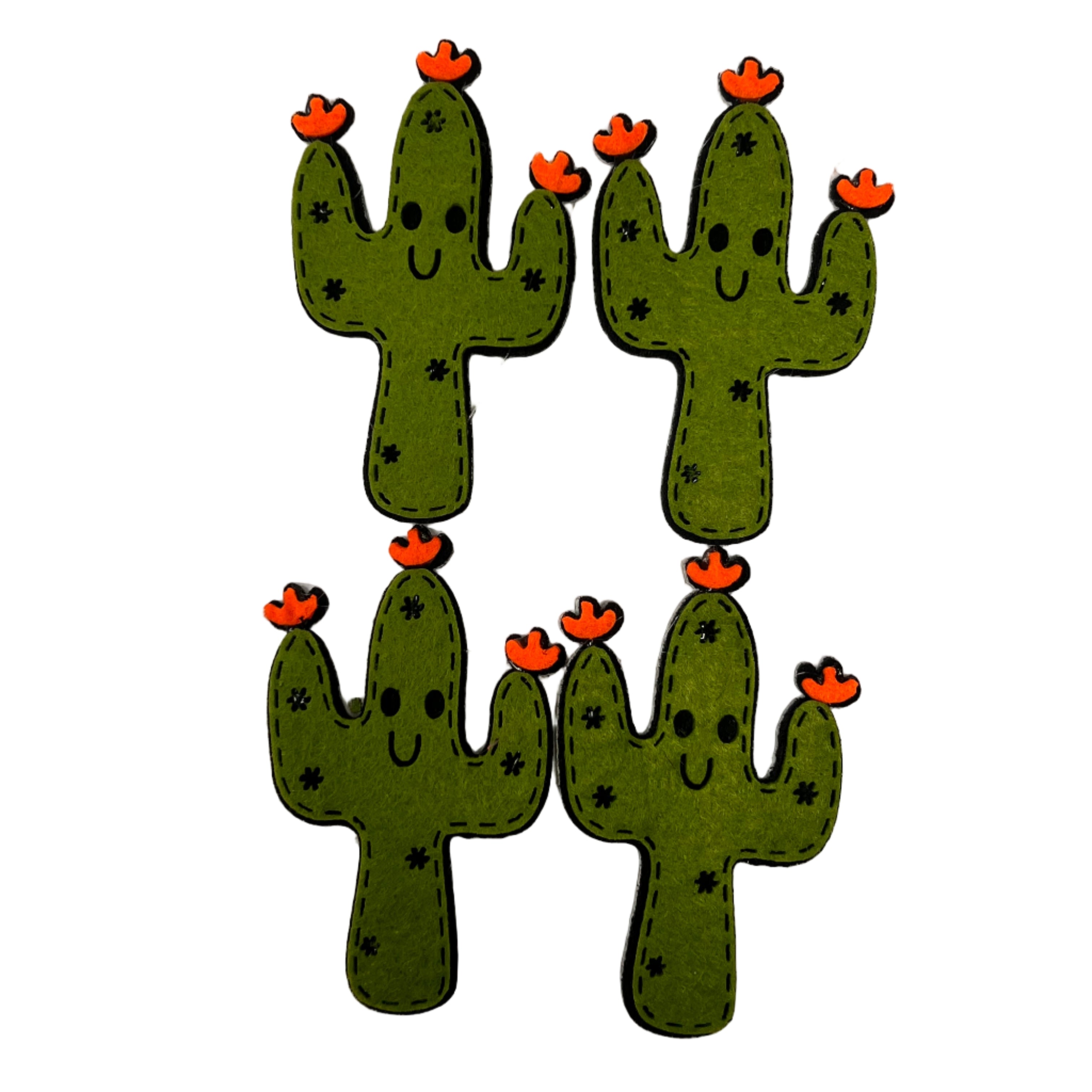 Felt Cactus | 4CT | 2.75"x1.6"