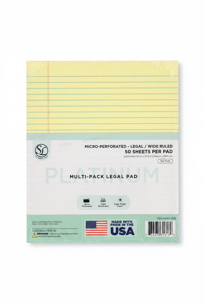 Legal Pad | 8.5"x11.75"
