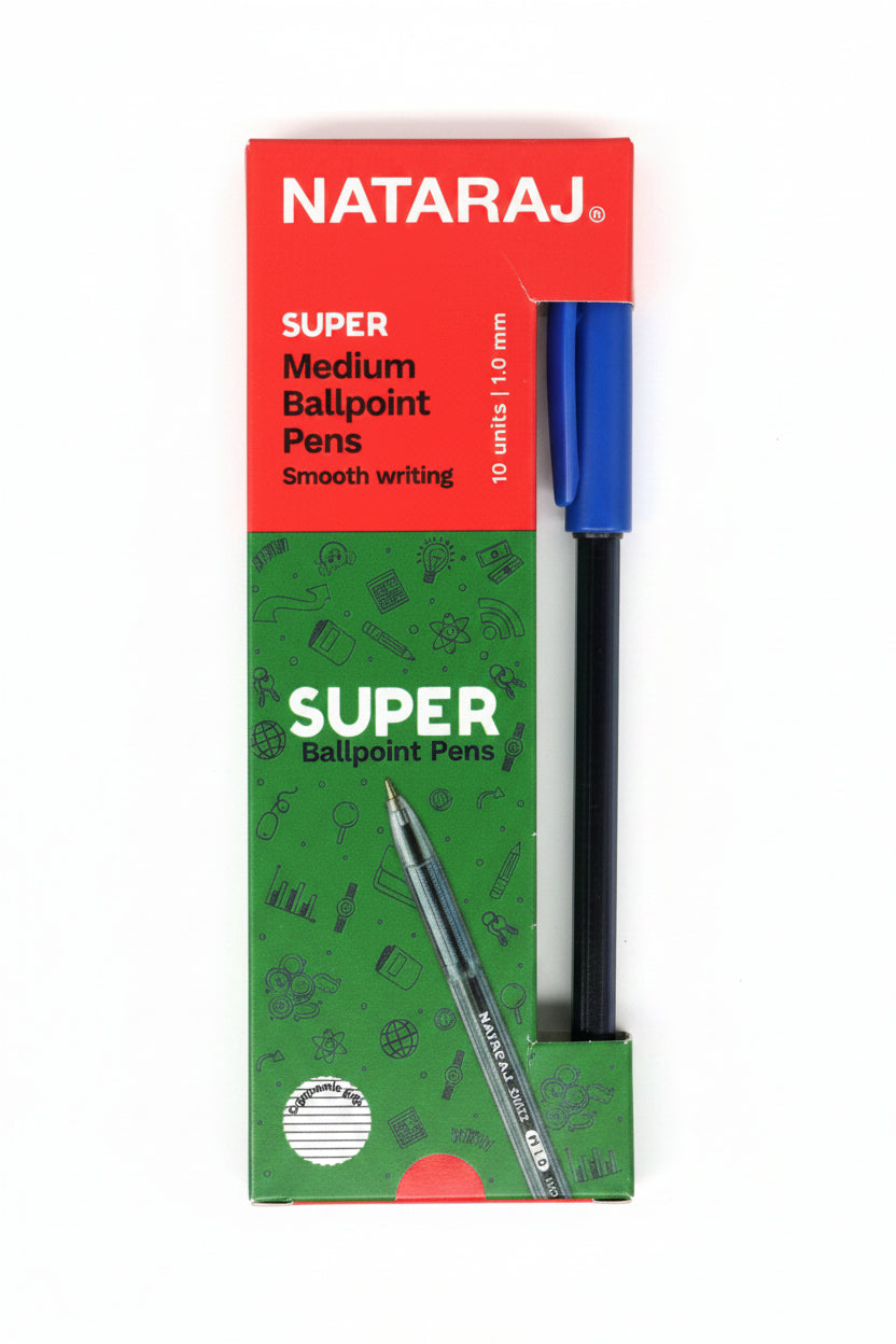 Super Medium Ball Pens | Blue 1.0M