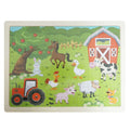WOODEN JIGSAW PUZZLE: BARNYARD