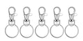 KEY RING SWIVEL SNAP HOOKS