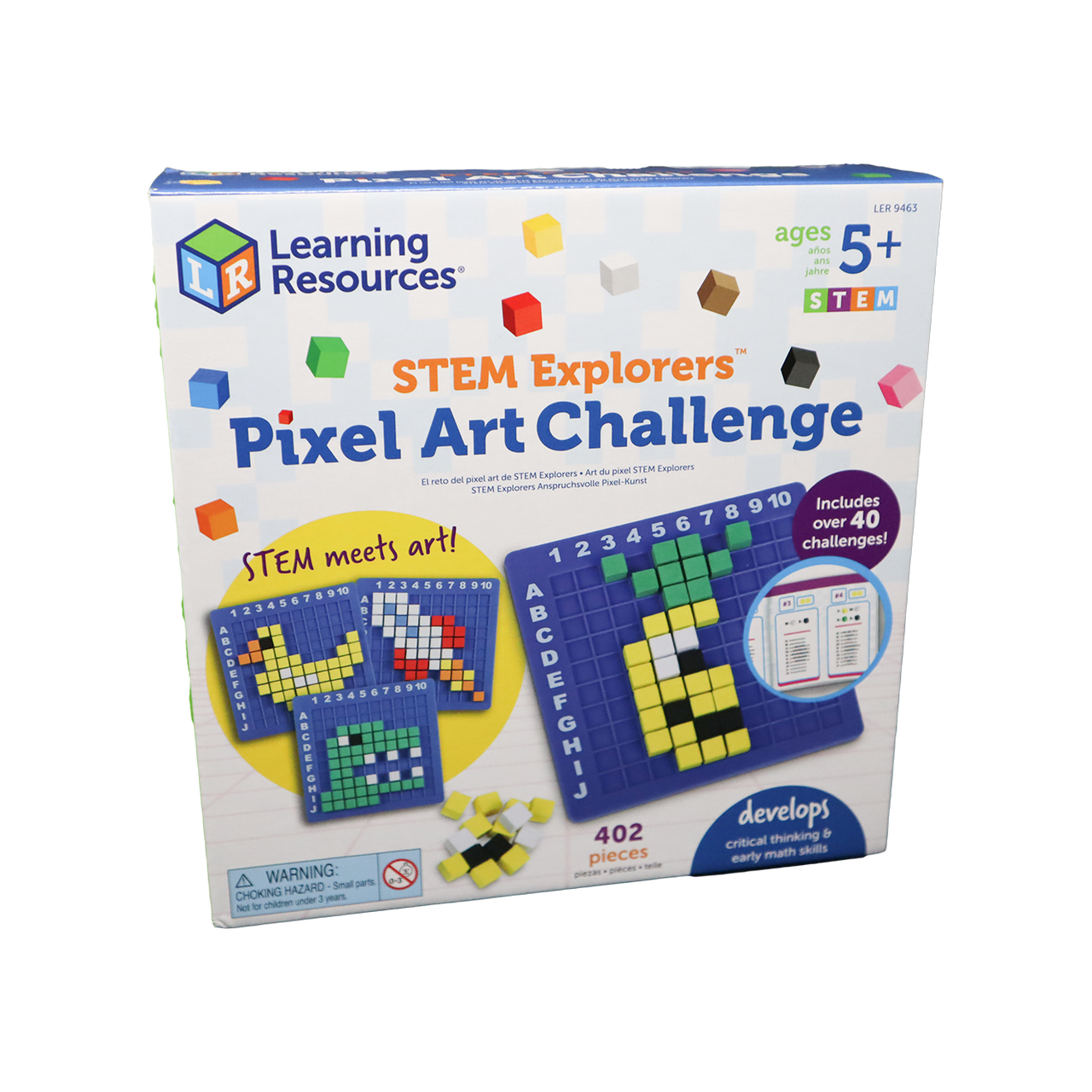 STEM Explorers™ Pixel Art Chal