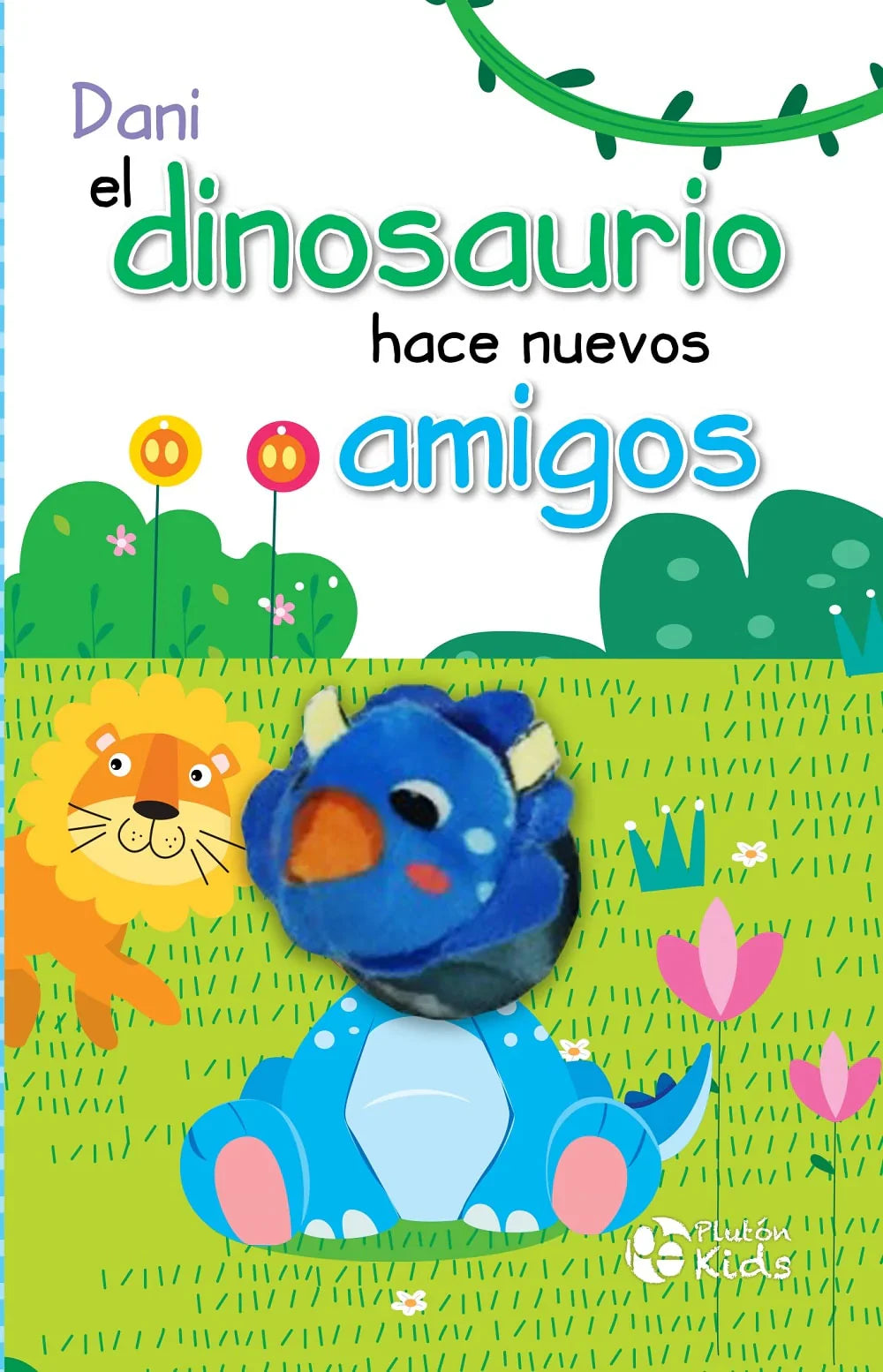 Dani, el dinosario hace nuevos amigos.
