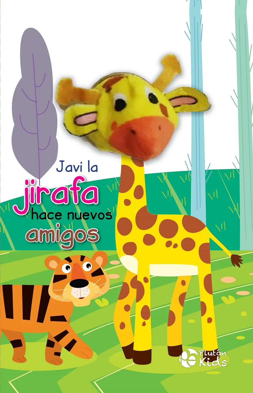 Javi, la jirafa hace nuevos amigos.