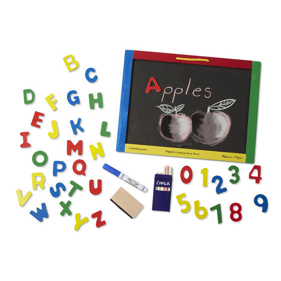 MAGNETIC CHALKBOARD AND DRY-ERASE BOARD
