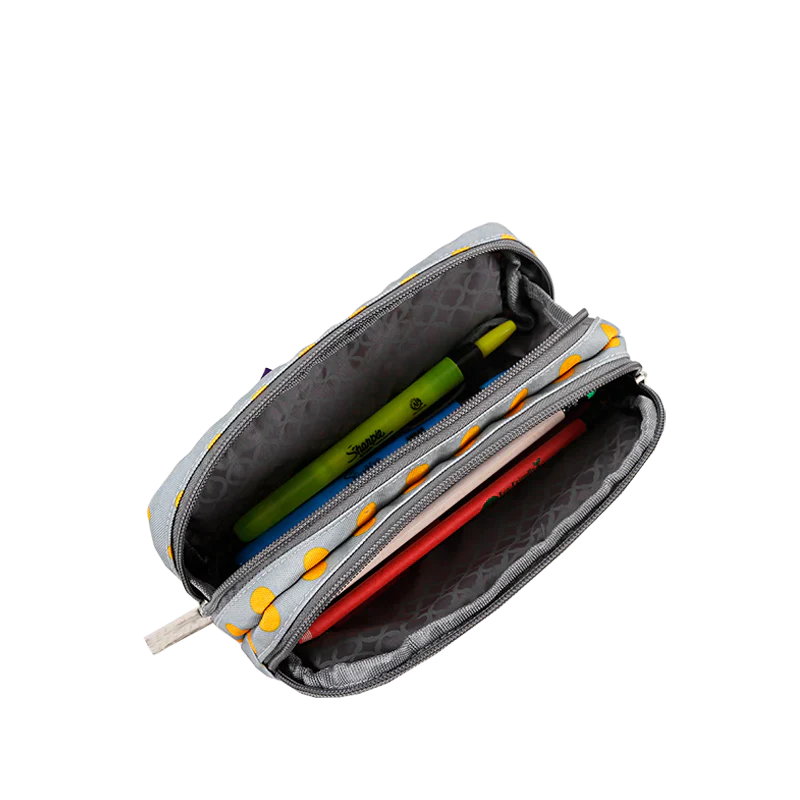 Jojo Double Compartment Pencil Case | Candy Buttons