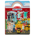 PUFFY STICKER ACTIVITY BOOK COOL CAREERS