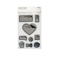 ASSORTED MIRROR STICKERS 9 PC