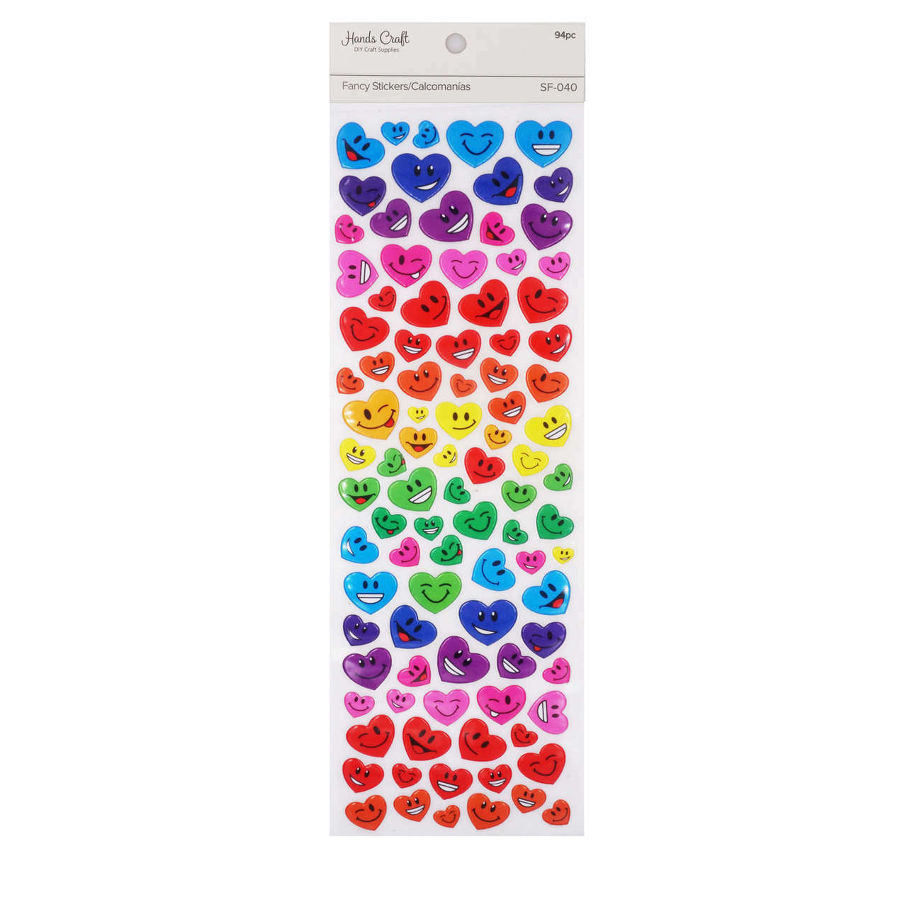 RAINBOW HEART STICKER