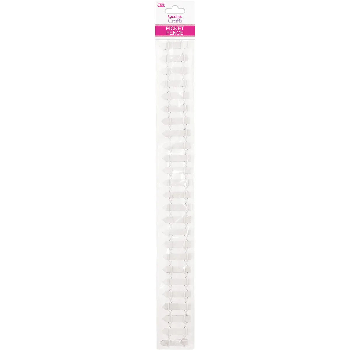 Picket Fence Craft | White | Mini | 3*30CM