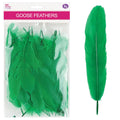 Goose Feathers | 5-7" | 9g | Green