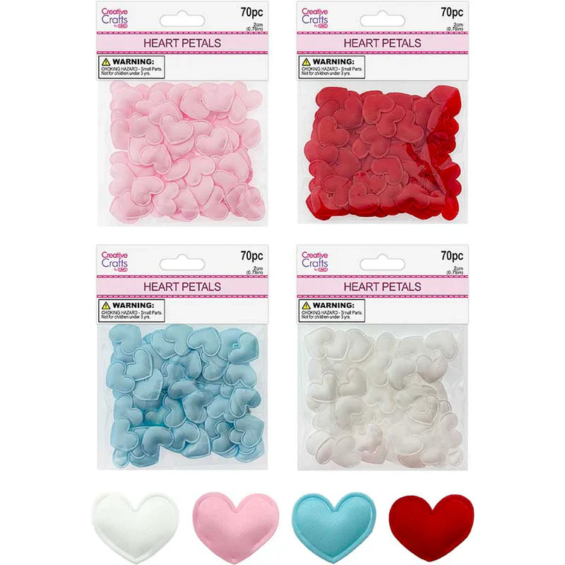 Hearts Medium | 70 pc | Asstd