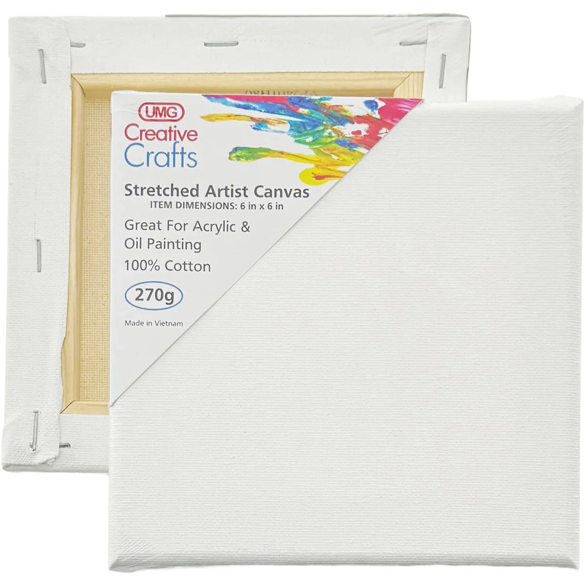 Stretched Canvas | 6x6in