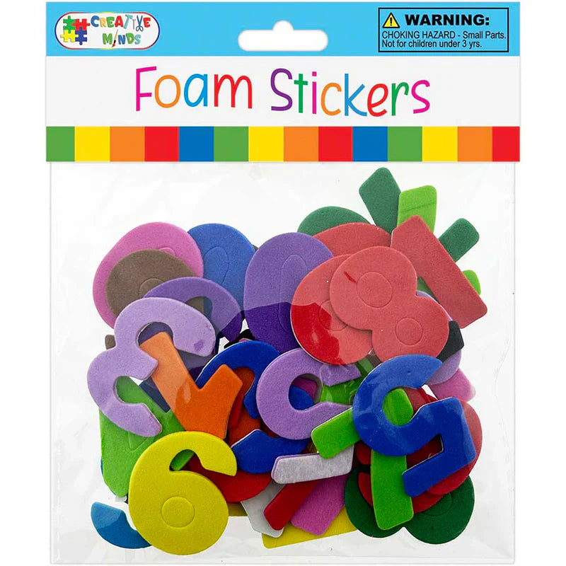 Foam Numbers Peel & Stick | 7.5g