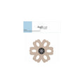 FLOWER WOOD SPINNER 3"