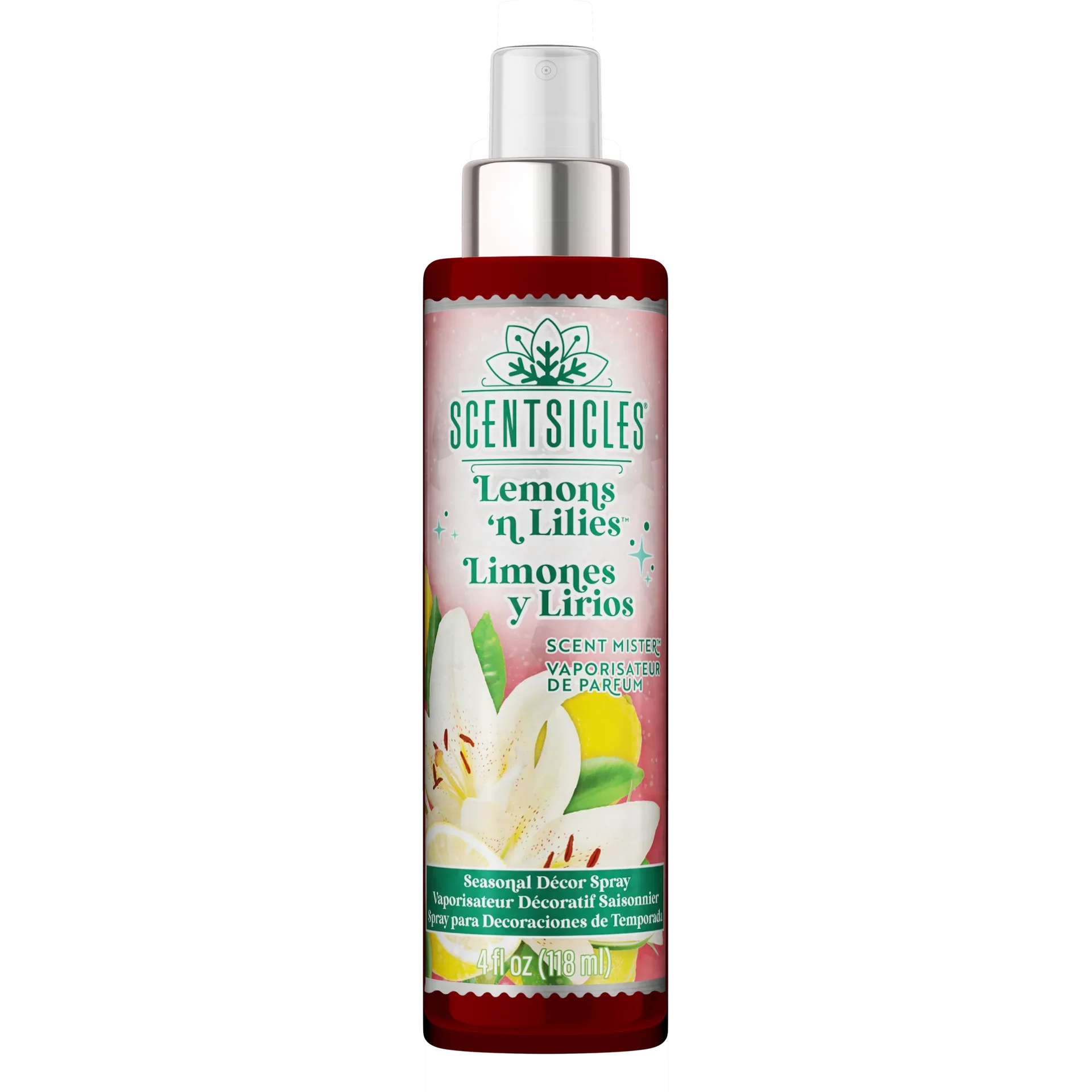 Scentscicles Scent Mister Spray |  Lemons 'n Lilies | 4OZ