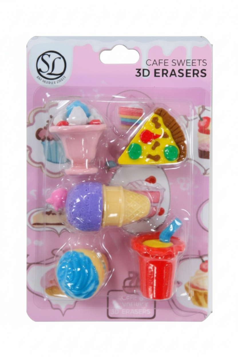 Girls Eraser Pack   3D