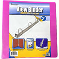 HARD VIEW BINDER 2" FUSCHIA