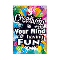 POSTER CREATIVITY IS YOUR MIND