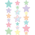 Pastel Pop Stars Accents | Assorted Sizes | 60 pieces