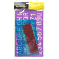 Stencil 4 pack - Alphabet + Numbers- Asst. Sizes