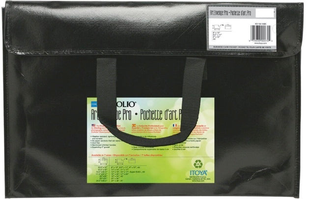 PROFOLIO ART ENVELOPE 10" x 14 " Black