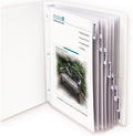 Polypropylene Sheet Protector with Index Tabs, clear tabs, 11 x 8 1/2, 8/ST